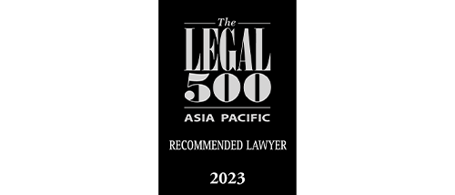 L500 APAC Recommended Lawyers 2023