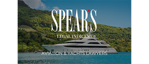 Spears Magazine 2024 List best aviation and yacht lawyers